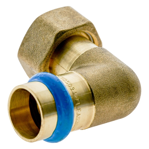 DN20 X 3/4FI Swivel Nut FI Adapter Bent Conical Lead Free