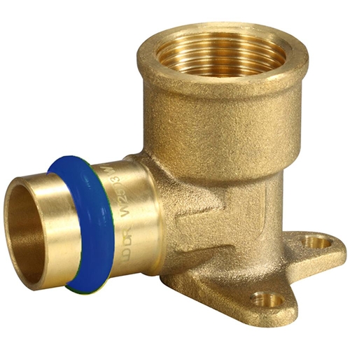 DN20 X DN20FI 15BP Back Plated Elbow Water Press