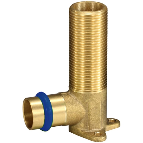 DN15 X 75MM X 1/2MI 19BP Back Plated Elbow Water Press