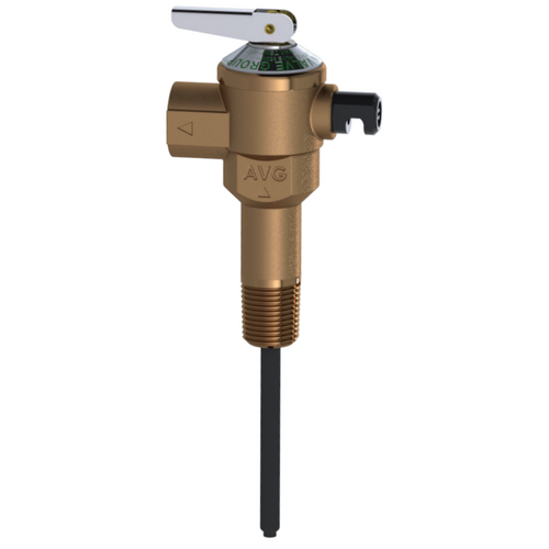 15mm 1000kPa P & T Relief Valve - With 1Inch Extension AVG