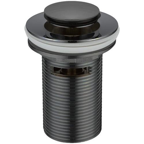 32mm Plug And Waste Pop-Up Basin With Over Flow Matte Black 