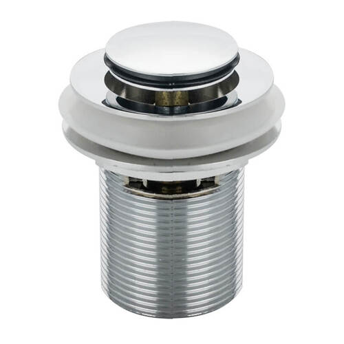 40mm X 80mm Pop Up Plug And Waste With OverFLow C/P  6021036