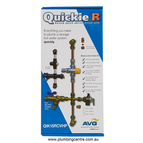 15mm Raised Quickie Kit High Performance C/W NRI-PRV