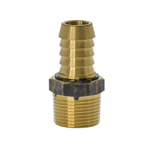 Swivel Hose Barb Brass 20MI X 20mm