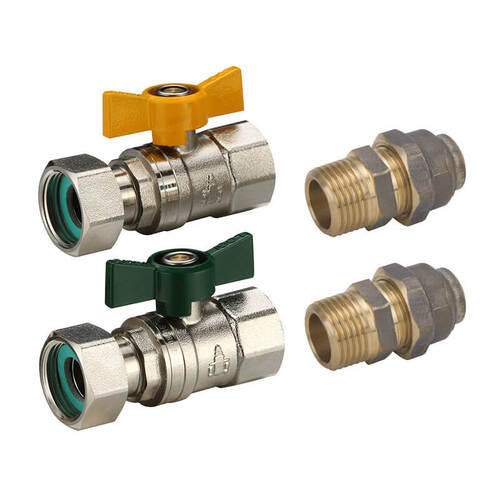 Swivel Nut Ball Valve Kit (FI End)W-20MI X 20Fl