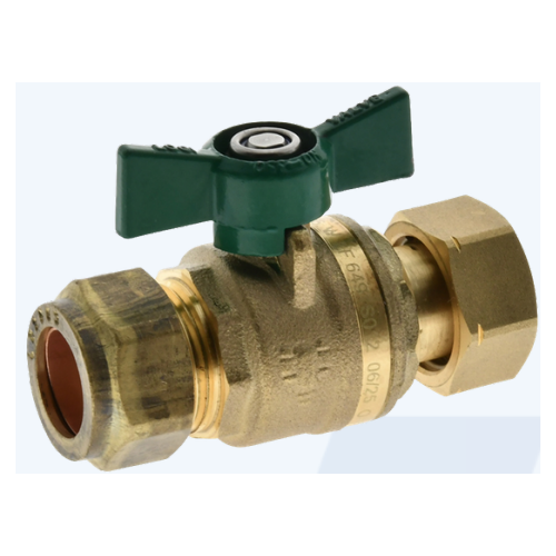 SN15CCWLF  Swivel Nut Ball Valve Kit 15SN X 15CU