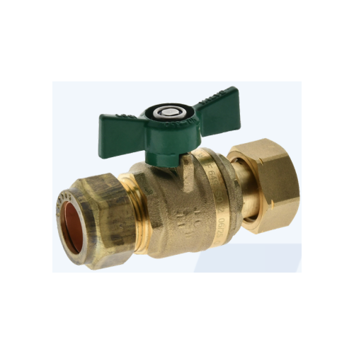 SN20CCW Swivel Nut Ball Valve Water 20SNX 20CU