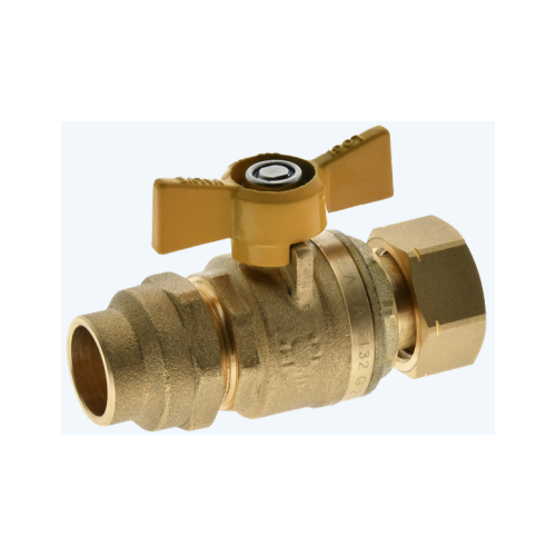 SN20FLG Swivel Nut Ball Valve Gas 20SN X 20FL