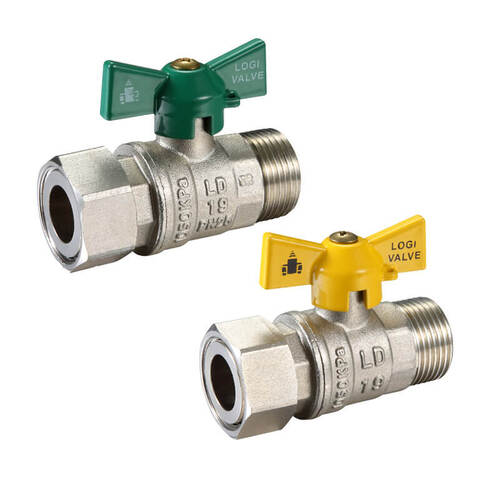 Swivel Nut Ball Valve Kit MI SN20MG And SN20MW