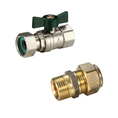 Swivel Nut Ball Valve Water(FI End) W-20I X 20N/O Union