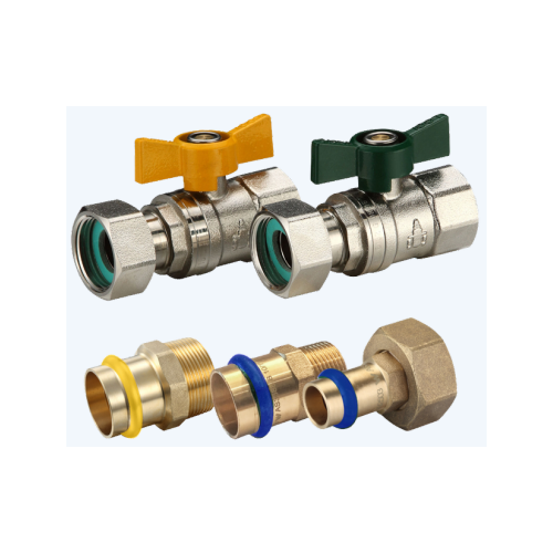 SN29 Swivel Nut Ball Valve Kit (FI End) 15 Press Fit Water &amp; 20
