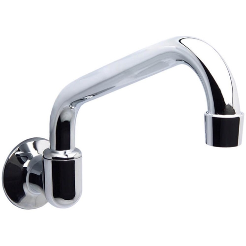 Swivel Spout Wall Tube Chrome Plated 300mm