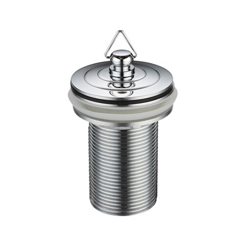 32mm X 75mm Plug And Waste Basin With Brass Plug Chrome Plated 
