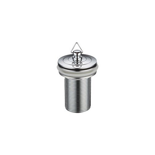 40mm X 80mm Deluxe Plug And Waste No OverFLow C/P  6012080