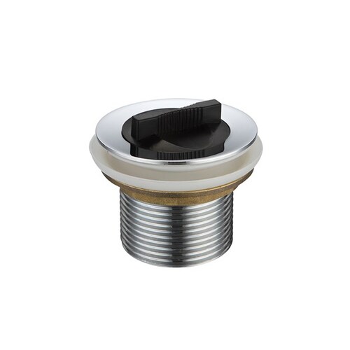 40mm X 50mm Plug And Waste Basin With Rubber Plg Chrome Plated 
