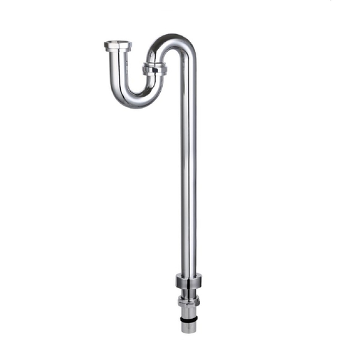 900mm X DN40 Cu L/Nut S-Trap C/P