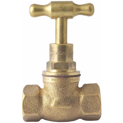 20mm FI X FI Stop Taps Brass
