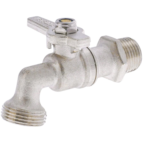 15mm Quarter Turn MI Hose Taps Brass
