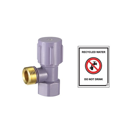 MIni Cistern Stop Lilac 15mm Kit
