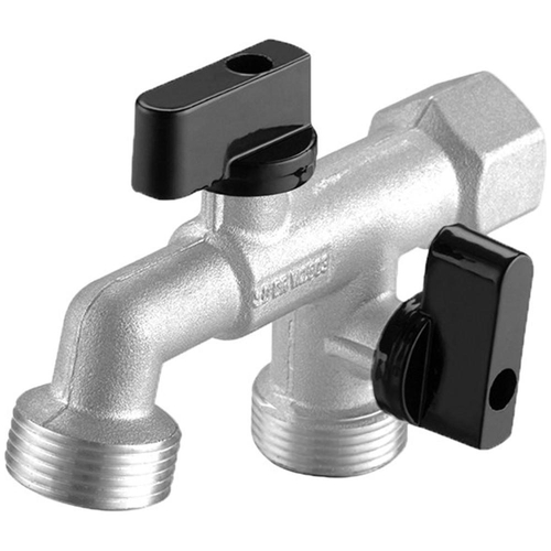 15FI X 20MI Dual Outlet Hose Tap FI Hose Taps Brass