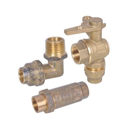 Meter Tapping Kit Flared Compression 20mm