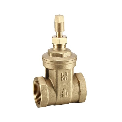 Watermarked Gate Valve With Key Cap Brass 50mm