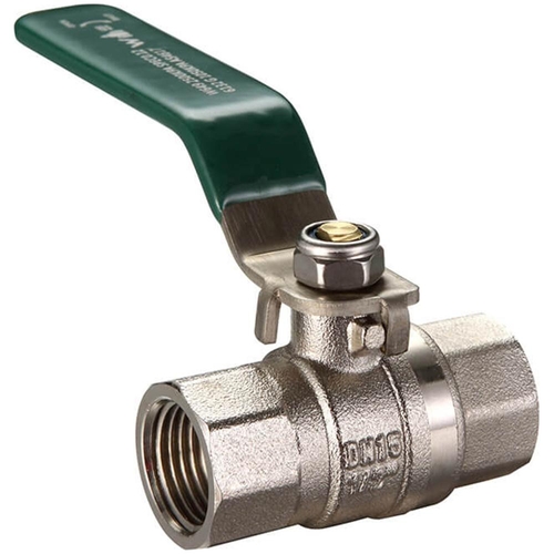 100mm FI X FI Ball Valve Lever Handle Female Gas Water Approved