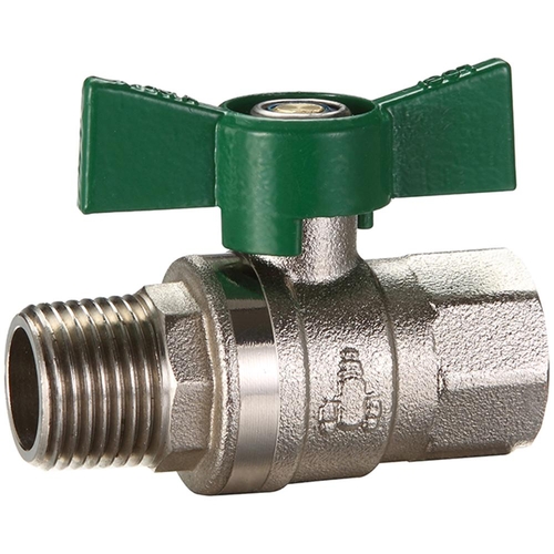 Dual Approved Ball ValveButterfly Handle MI X FI 15mm