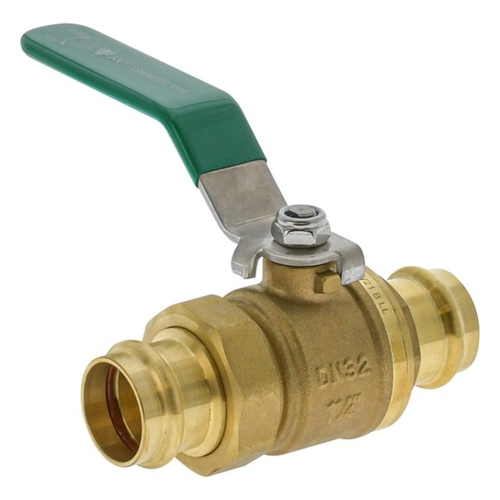 Watermarked Ball Valve Press Fit Lever Handle DN40 With Union Lead Free