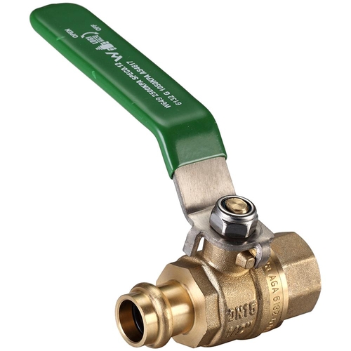 DN15 X 15FI Lever Handle Water Press Ball Valve